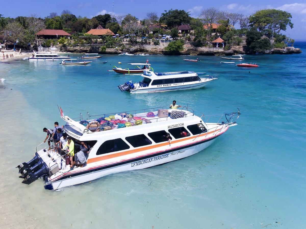 Mushroom Beach Bungalows By WizZeLa Lembongan Exterior foto