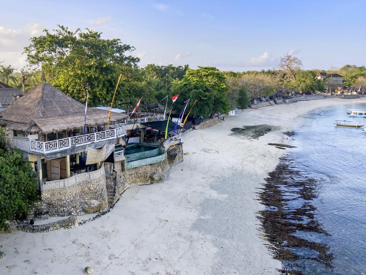 Mushroom Beach Bungalows By WizZeLa Lembongan Exterior foto